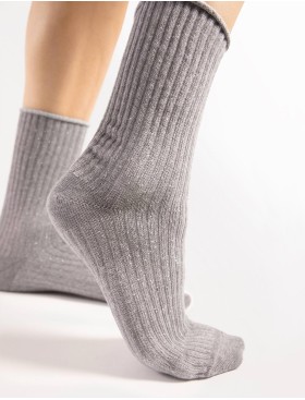 Женские хлопковые носки Fiore 1171/G TRINNY серый, Цвет: серый, Размеры: UN, изображение 2