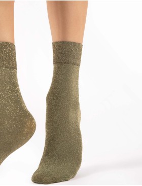 Носки женские Fiore 1178/G BRILLO 60 den хаки, Цвет: хаки, Размеры: UN, изображение 2