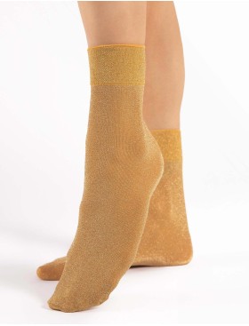 Носки женские Fiore 1178/G BRILLO 60 den золотой, Цвет: золотой, Размеры: UN, изображение 2