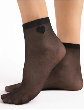 Тонкие носки Fiore 1191/G CUPIDO 20 den чёрный, Цвет: чёрный, Размеры: UN