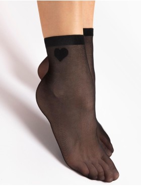 Тонкие носки Fiore 1191/G CUPIDO 20 den чёрный, Цвет: чёрный, Размеры: UN, изображение 2