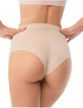 Высокие трусы бразилиана Julimex AMBER BRASIL MAXI бежевый, Цвет: бежевый, Размеры: M, изображение 2