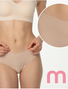 Бесшовные трусы слипы Julimex MOUSSE CLASSIC бежевый, Цвет: бежевый, Размеры: XL/2XL, изображение 3