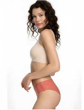 Бесшовные трусы слипы Julimex MOUSSE CLASSIC коралл, Цвет: коралл, Размеры: M/L, изображение 3