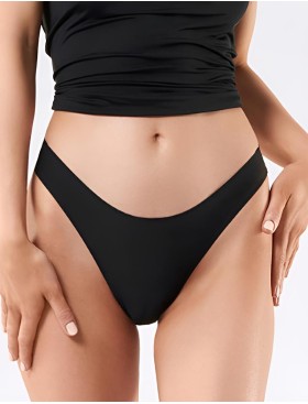 Трусы стринги Julimex SIMPLE STRING чёрный, Цвет: чёрный, Размеры: M