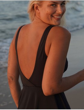 Черный купальник платье Kris Line SOLAR body tankini, Цвет: черный, Размеры: M, изображение 6