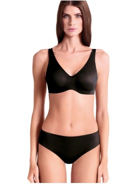 Бюстгальтер бралетт Lormar ULTRA nero, Цвет: nero (черный), Размеры: 75B, изображение 2