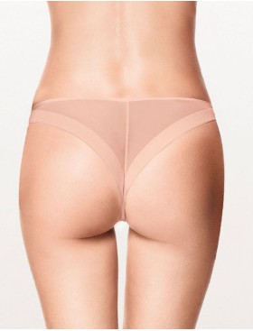 Трусы бразилиана Lormar Brasiliana EXTRA nudo, Цвет: nudo (телесный), Размеры: S, изображение 2