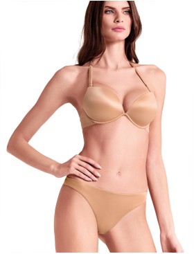 Бюстгальтер супер пуш-ап гель Lormar Double ULTRASHINE golden skin, Цвет: golden skin (беж), Размеры: 75B, изображение 2