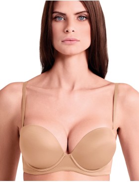 Бюстгальтер супер пуш-ап Lormar Double Extra ULTRASHINE golden skin, Цвет: golden skin (беж), Размеры: 65B, изображение 4