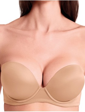 Бюстгальтер супер пуш-ап Lormar Double Extra ULTRASHINE golden skin, Цвет: golden skin (беж), Размеры: 65B