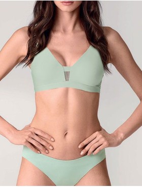 Комплект Lormar EXTRAORDINARY мягкая+бразилиана Ext52141 ВЛ25 giada, Цвет: giada (зеленый), Размеры: 75B