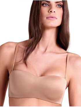 Бюстгальтер бандо без косточек Lormar FEEL bronze skin, Цвет: bronze skin (кофе), Размеры: 70B, изображение 3