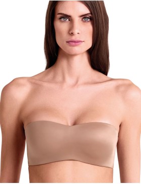 Бюстгальтер бандо без косточек Lormar FEEL bronze skin, Цвет: bronze skin (кофе), Размеры: 70B, изображение 4