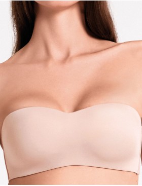 Бюстгальтер бандо без косточек Lormar FEEL talco, Цвет: talco (пудровый), Размеры: 85B