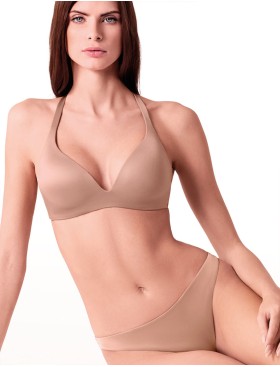 Формованный бюстгальтер без косточек Lormar SHINE bronze skin, Цвет: bronze skin (кофе), Размеры: 70B, изображение 6