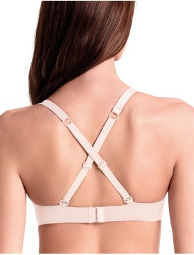 Формованный бюстгальтер без косточек Lormar SHINE talco, Цвет: talco (пудровый), Размеры: 70B, изображение 2