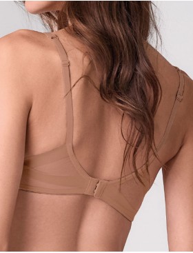 Сверхлегкий бюстгальтер пуш-ап Lormar Soft up EXTRA ВЛ25 bronze skin, Цвет: bronze skin (кофе), Размеры: 70B, изображение 2