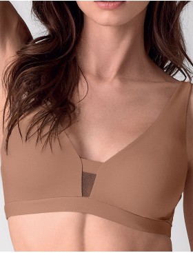 Бюстгальтер бралетт Lormar Vela EXTRA ВЛ25 bronze skin, Цвет: bronze skin (кофе), Размеры: 70B