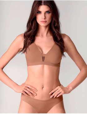 Бюстгальтер бралетт Lormar Vela EXTRA ВЛ25 bronze skin, Цвет: bronze skin (кофе), Размеры: 70B, изображение 2