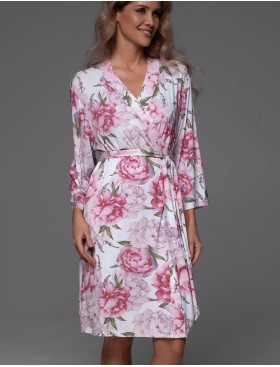 Трикотажный халат Mia-Amore ABBEY 5553, Цвет: мультицвет, Размеры: 2XL/3XL, изображение 3