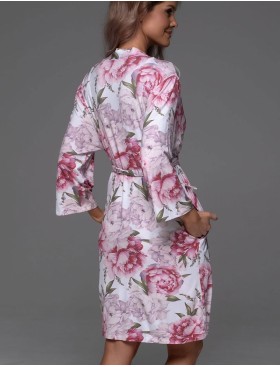 Трикотажный халат Mia-Amore ABBEY 5553, Цвет: мультицвет, Размеры: 2XL/3XL, изображение 2