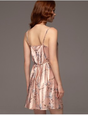 Сорочка запашного кроя Mia-Amore FIORA 4641, Цвет: персиковый, Размеры: XL, изображение 2