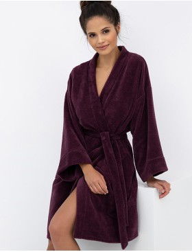 Банный халат Sensis INDIGO, Цвет: бордовый, Размеры: L/XL