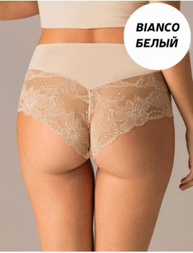 Высокие слипы с кружевной спинкой Sielei IOSONOIO 5119 bianco, Цвет: bianco (белый), Размеры: M, изображение 2