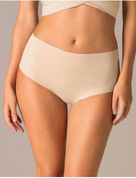 Высокие слипы с кружевной спинкой Sielei IOSONOIO 5119 skin, Цвет: skin (бежевый), Размеры: S