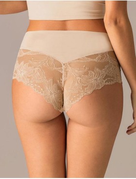 Высокие слипы с кружевной спинкой Sielei IOSONOIO 5119 skin, Цвет: skin (бежевый), Размеры: S, изображение 2