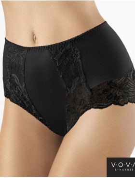 Трусы макси VOVA LAURA V32545 черный, Цвет: черный, Размеры: M
