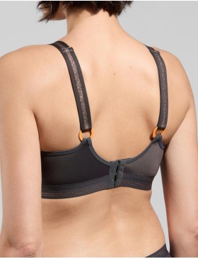 Спортивный бюстгальтер-спейсер Empreinte 07200 INITIAL мокрый асфальт, Цвет: мокрый асфальт, Размеры: 65F, изображение 2