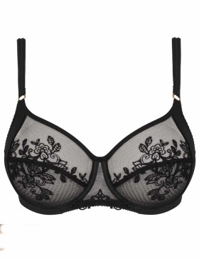 Бюстгальтер с боковым подкроем Empreinte 07226 PAOLA чёрный, Цвет: чёрный, Размеры: 75D, изображение 4