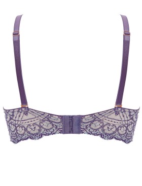 Бюстгальтер с пуш-ап вкладышами Alles BAROQUE ULTRA P-UP, Цвет: голубой, Размеры: 70B, изображение 8