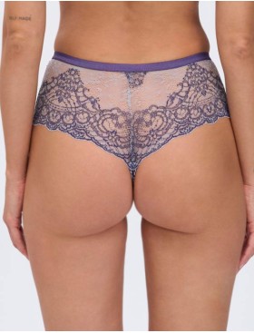 Высокие стринги Alles BAROQUE ULTRA stringi classic, Цвет: голубой, Размеры: S, изображение 2