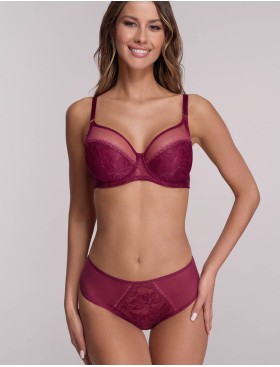 Бюстгальтер мягкий Ava CRYSTAL 1396 M chianti, Цвет: фуксия, Размеры: 95E, изображение 6