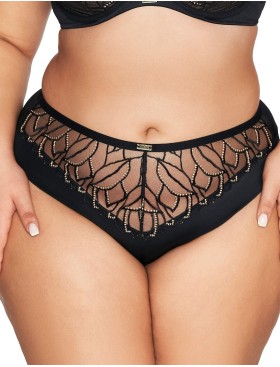 Трусы бразилиана Ava MIRAY 2115 brazilian Black, Цвет: черный, Размеры: S