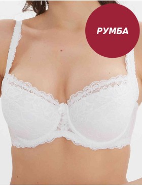 Кружевной бюстгальтер с поролоном Elli 3030 румба, Цвет: румба, Размеры: 80B