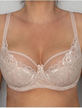 Бюстгальтер на полупоролоне Fluide ALLURE 6035 серебристый пион, Цвет: серебристый пион, Размеры: 75H