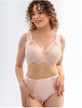 Бюстгальтер мягкий с широкими бретелями Honey H48-25-L крем-брюле, Цвет: крем-брюле, Размеры: 75H, изображение 3