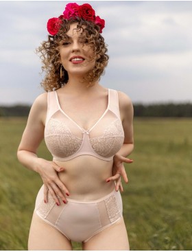 Бюстгальтер мягкий с широкими бретелями Honey H48-25-L крем-брюле, Цвет: крем-брюле, Размеры: 75H, изображение 4