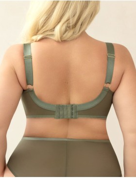 Бюстгальтер с подкроем Kris Line LULU soft full cup, Цвет: оливковый, Размеры: 75H, изображение 2