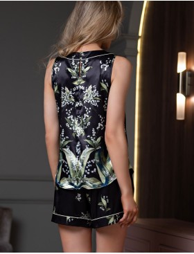 Комплект из топа и шорт Mia-Amore LURDES 4551, Цвет: черный, Размеры: 3XL, изображение 2