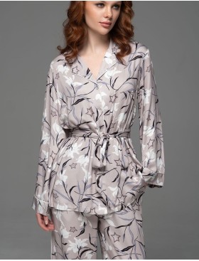 Пижама с брюками Mia-Amore MAILA 5565, Цвет: серый, Размеры: 3XL, изображение 4