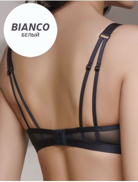 Бюстгальтер бралетт на косточках Mioocchi JOLIN 8327 bianco, Цвет: bianco (белый), Размеры: 70B, изображение 3