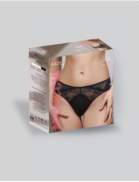 Трусы бразилиана Mioocchi JOLIN 8425 nero, Цвет: nero (черный), Размеры: M, изображение 5