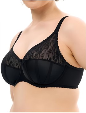 Бюстгальтер мягкий Sermija JASMINE 187-25-L чёрный, Цвет: чёрный, Размеры: 75H, изображение 3