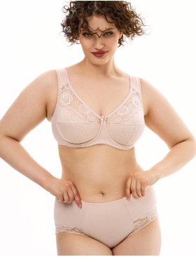 Бюстгальтер на широких бретелях Sermija PELAGEYA 191-25-L крем-брюле, Цвет: крем-брюле, Размеры: 80F, изображение 4