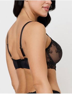 Бюстгальтер мягкий балконет Subtille DIVA BLACK soft balconette, Цвет: черный, Размеры: 65F, изображение 2